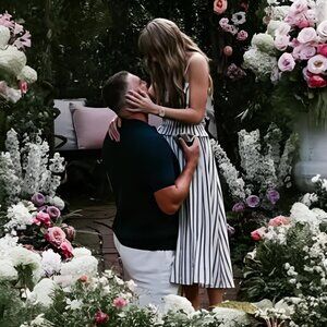 Taylor and Travis Engagement photo Puzzle, Custom made 300 pieces